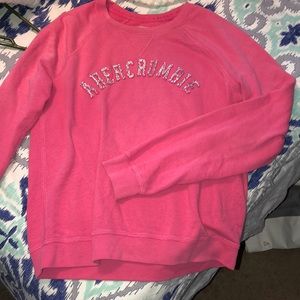 Abercrombie pink sweater
